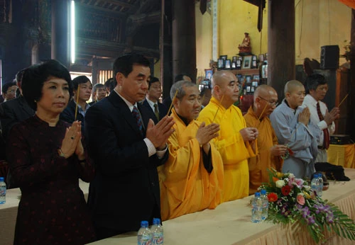 Hà Nội: Lễ phạt mộc xây dưng Tổ đình Bà Đá ảnh 1