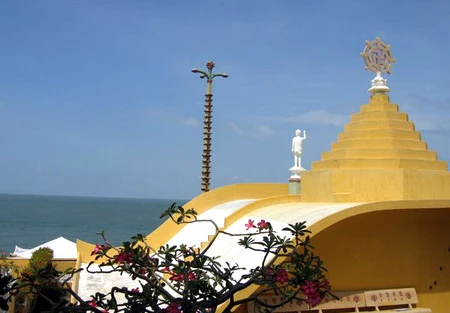 Một nét kiến trúc của Niết Bàn Tịnh Xá.