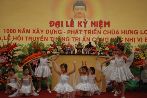 Hà Nội: Chùa Hưng Long kỷ niệm 1.000 năm xây dựng và phát triển ảnh 6 Hà Nội: Chùa Hưng Long kỷ niệm 1.000 năm xây dựng và phát triển ảnh 6