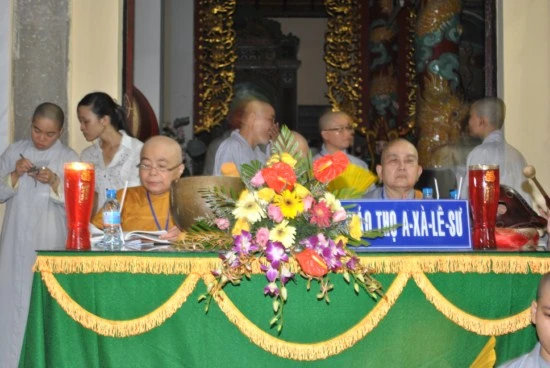 Đồng Nai: Giới tử Sa di Ni tấn đàn tại Đại giới đàn Nguyên Thiều - Siêu Bạch 2011 ảnh 11