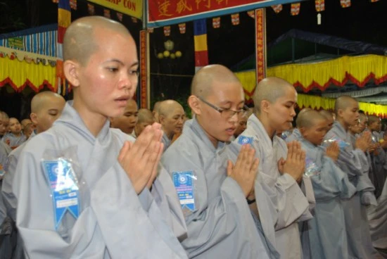 Đồng Nai: Giới tử Sa di Ni tấn đàn tại Đại giới đàn Nguyên Thiều - Siêu Bạch 2011 ảnh 13