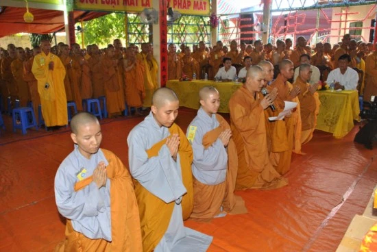 Đồng Nai: Bế mạc Đại giới đàn Nguyên Thiều - Siêu Bạch 2011 ảnh 19