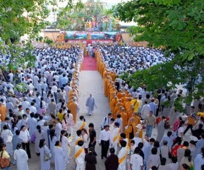 Thuyết pháp công cộng: không thể thiếu trong lễ hội Phật đản toàn dân ảnh 2 MINH THANH.jpg