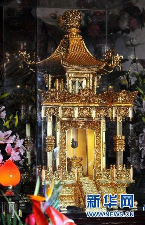Trung Quốc lần đầu tiên công bố xá lợi Đường Tăng