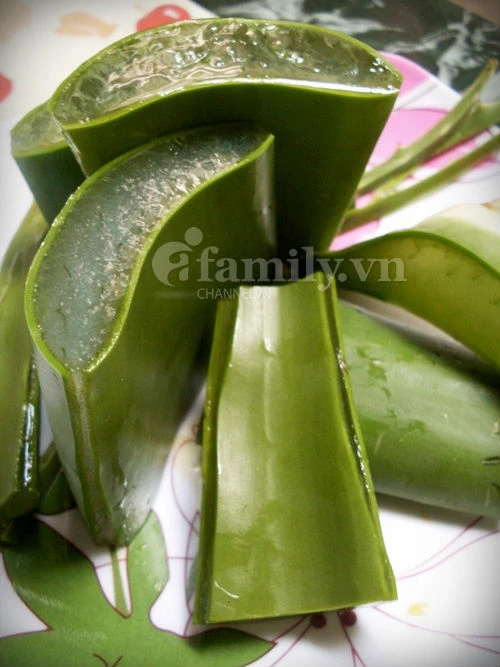 Giải khát với nước chanh lô hội ảnh 3