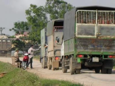 Lễ hội chùa Thầy: Chặn xe thu tiền mãi lộ - Ai dung túng?! ảnh 2