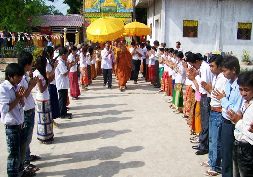Kiên Giang: Kiết giới si ma chánh điện chùa Chắc Kha Cũ ảnh 1