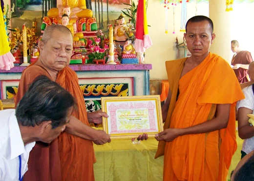 Kiên Giang: Kiết giới si ma chánh điện chùa Chắc Kha Cũ ảnh 10