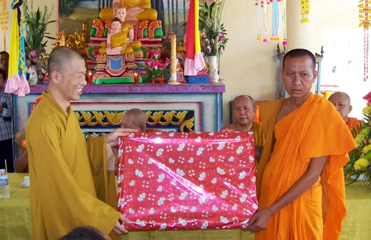 Kiên Giang: Kiết giới si ma chánh điện chùa Chắc Kha Cũ ảnh 11