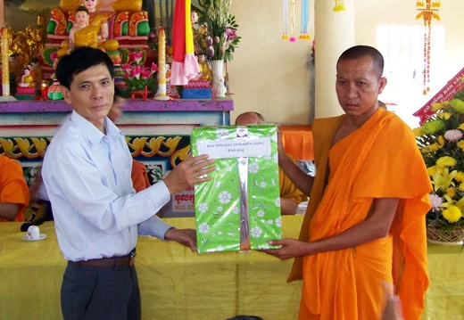 Kiên Giang: Kiết giới si ma chánh điện chùa Chắc Kha Cũ ảnh 12