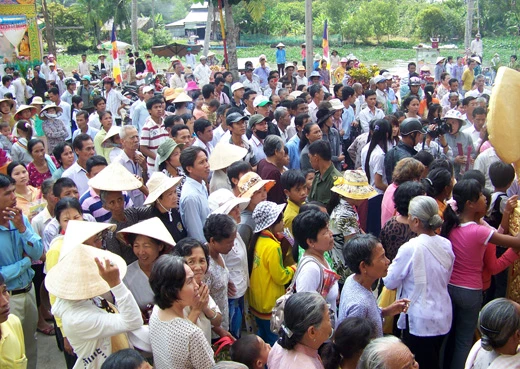 Kiên Giang: Kiết giới si ma chánh điện chùa Chắc Kha Cũ ảnh 15