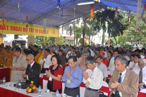 Hà Nội: Đại lễ tưởng niệm & Hội thảo khoa học về Hòa thượng Kim Cương Tử ảnh 16