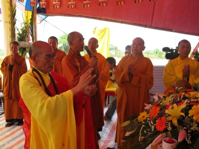 Lâm Đồng: Lễ đặt đá khởi công xây chùa Vạn Quang ảnh 21