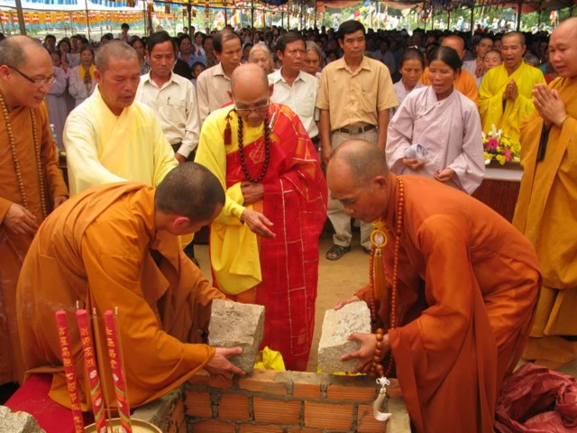 Lâm Đồng: Lễ đặt đá khởi công xây chùa Vạn Quang ảnh 24