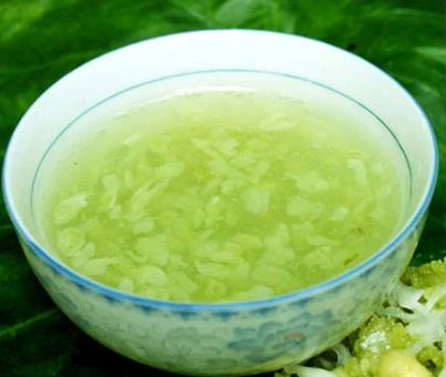 Chè cốm là món ăn bổ dưỡng ngày hè. Ảnh: Daovien.