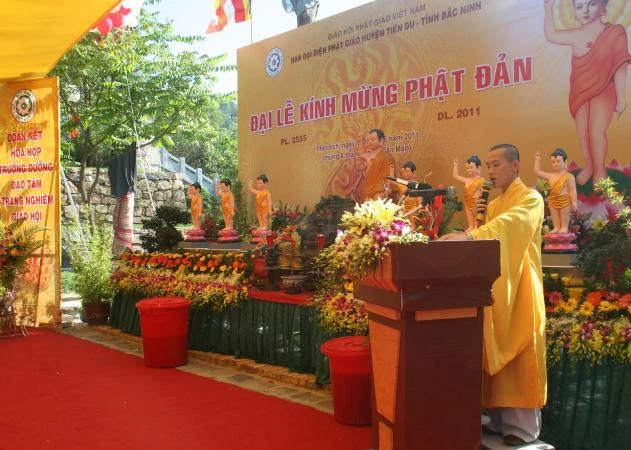Bắc Ninh: Tưng bừng Đại lễ Phật đản tại chùa Phật Tích ảnh 1