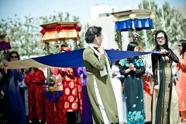 Chùm ảnh:  Rực rỡ cờ hoa PG tại lễ hội Vesak người Việt ở San Jose ảnh 15