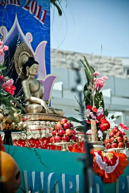 Chùm ảnh:  Rực rỡ cờ hoa PG tại lễ hội Vesak người Việt ở San Jose ảnh 41