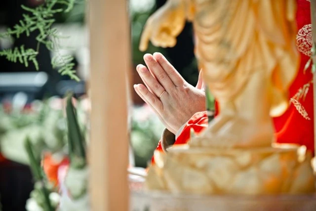 Chùm ảnh:  Rực rỡ cờ hoa PG tại lễ hội Vesak người Việt ở San Jose ảnh 44