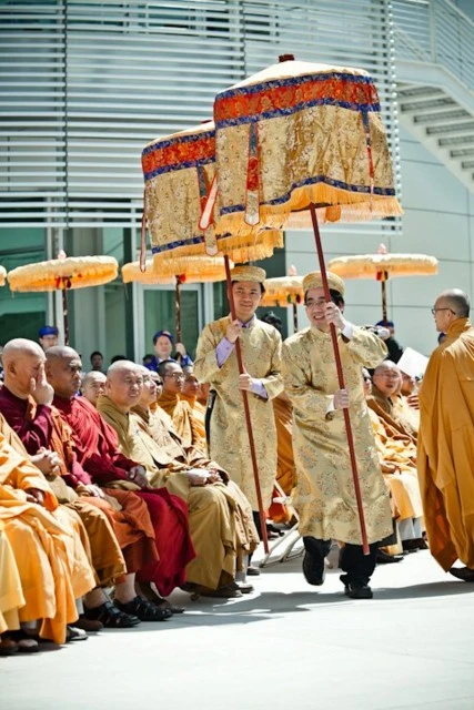 Chùm ảnh:  Rực rỡ cờ hoa PG tại lễ hội Vesak người Việt ở San Jose ảnh 45