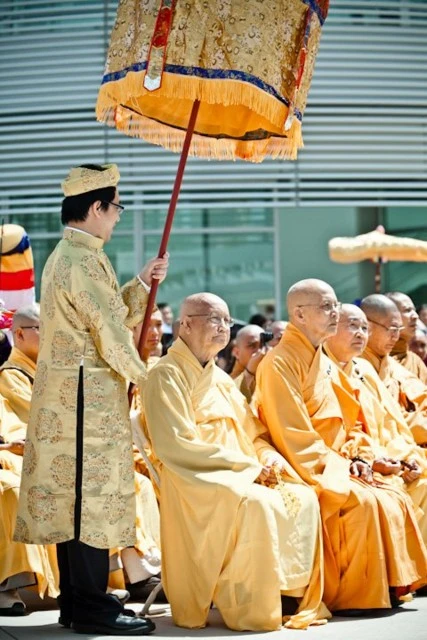 Chùm ảnh:  Rực rỡ cờ hoa PG tại lễ hội Vesak người Việt ở San Jose ảnh 46