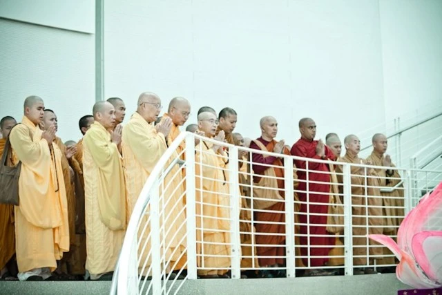 Chùm ảnh:  Rực rỡ cờ hoa PG tại lễ hội Vesak người Việt ở San Jose ảnh 6