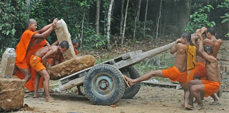 Độc đáo chùa Kompông Chrây ảnh 3