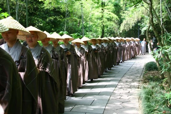 Trung Quốc: Phật giáo Hàng Châu ôm bát khất thực năm 2011 ảnh 38