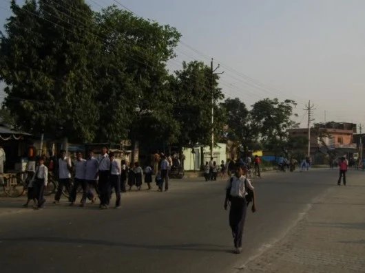 … và những em bé chiều tan trường về