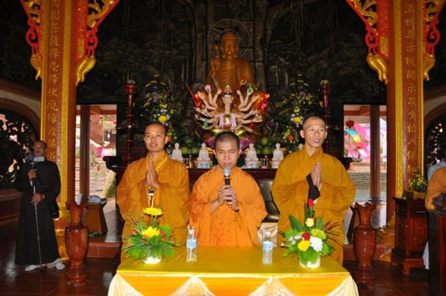 DakNông: Chùa Hoa Khai khai mạc Khóa tu mùa hè lần thứ II - 2011 ảnh 2