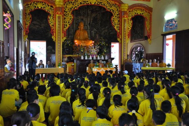 DakNông: Chùa Hoa Khai khai mạc Khóa tu mùa hè lần thứ II - 2011 ảnh 4
