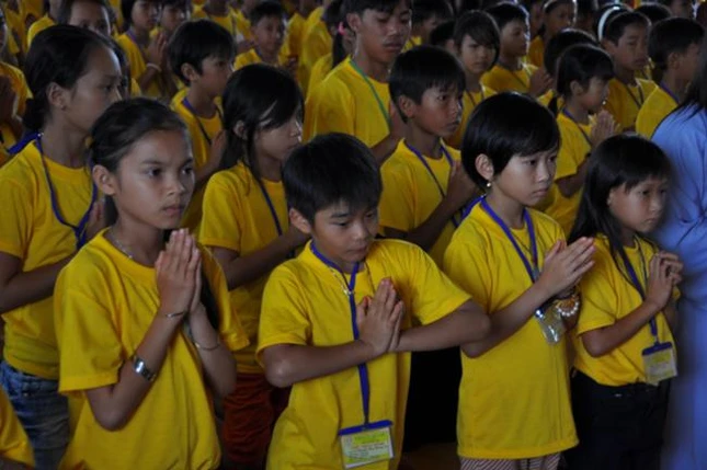 DakNông: Chùa Hoa Khai khai mạc Khóa tu mùa hè lần thứ II - 2011 ảnh 9