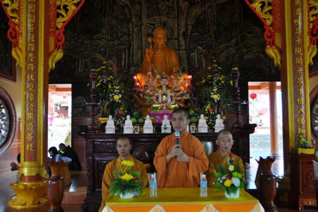 DakNông: Chùa Hoa Khai khai mạc Khóa tu mùa hè lần thứ II - 2011 ảnh 10