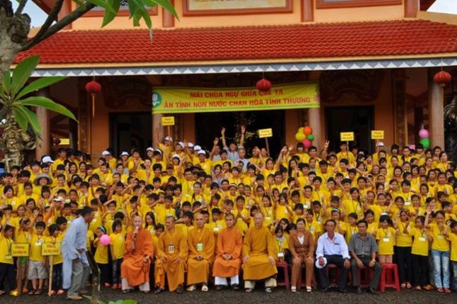 DakNông: Chùa Hoa Khai khai mạc Khóa tu mùa hè lần thứ II - 2011 ảnh 11