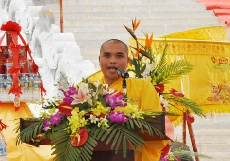 Ninh Bình: Chùa Bái Đính khánh thành tượng đài Đức Phật Di Lặc ảnh 3