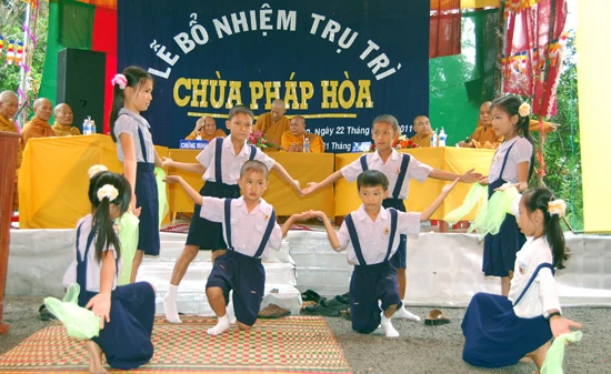 Kiên Giang: Bổ nhiệm trụ trì và an vị Phật chùa Pháp Hòa, huyện Giồng Riềng ảnh 5
