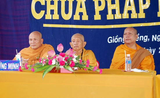 Kiên Giang: Bổ nhiệm trụ trì và an vị Phật chùa Pháp Hòa, huyện Giồng Riềng ảnh 2