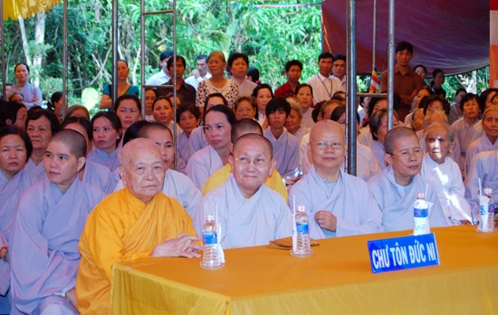 Kiên Giang: Bổ nhiệm trụ trì và an vị Phật chùa Pháp Hòa, huyện Giồng Riềng ảnh 3