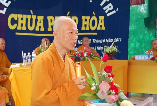 Kiên Giang: Bổ nhiệm trụ trì và an vị Phật chùa Pháp Hòa, huyện Giồng Riềng ảnh 9