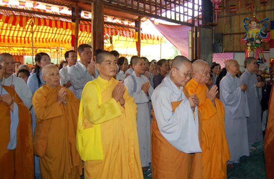 Kiên Giang: Bổ nhiệm trụ trì và an vị Phật chùa Pháp Hòa, huyện Giồng Riềng ảnh 18