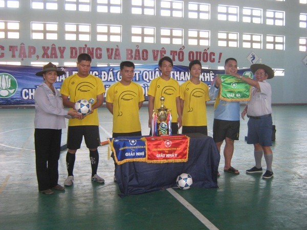 Đà Nẵng: Bế mạc Giải bóng đá chào mừng 60 năm GĐPTVN ảnh 7