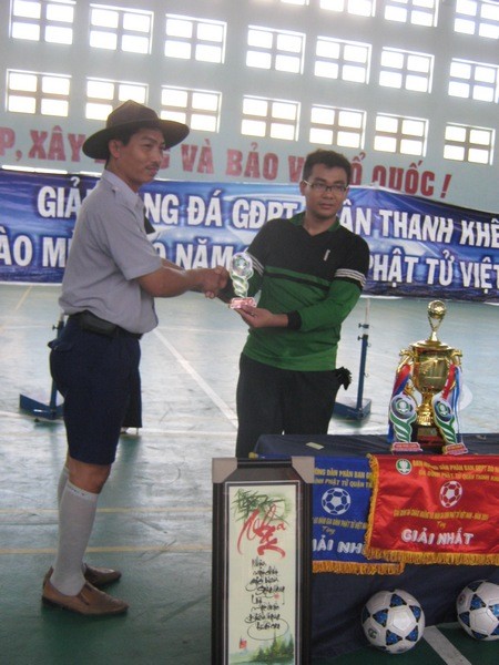 Đà Nẵng: Bế mạc Giải bóng đá chào mừng 60 năm GĐPTVN ảnh 4