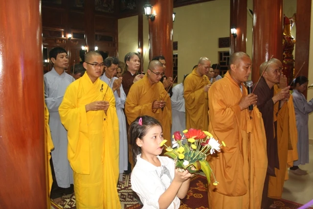 Khánh thành ngôi Đại hùng bảo điện lớn nhất Hà Tĩnh ảnh 4