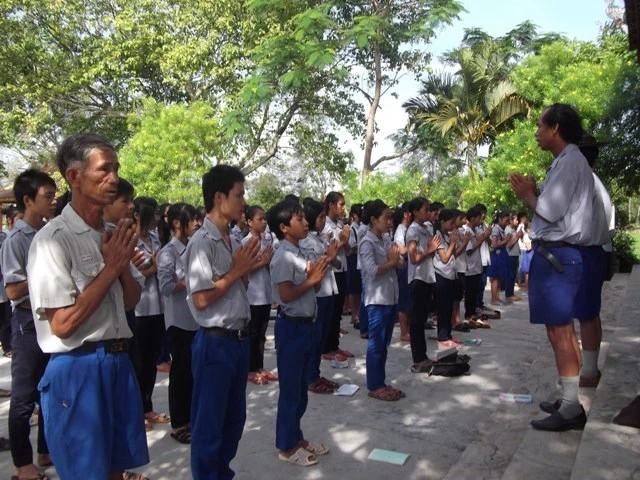 Quảng Trị: Gia đình Phật tử VN tổ chức thi vượt bậc cho đoàn sinh ảnh 3