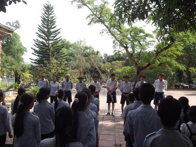 Quảng Trị: Gia đình Phật tử VN tổ chức thi vượt bậc cho đoàn sinh ảnh 8