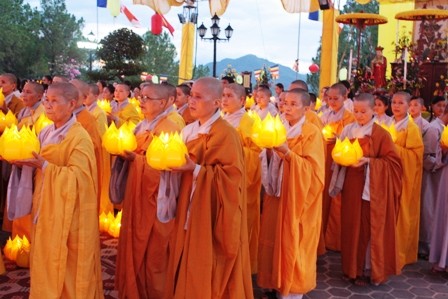 TT-Huế: Thiêng liêng Pháp hội Nhiên đăng - Lễ hội Quán Thế Âm ảnh 14