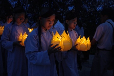TT-Huế: Thiêng liêng Pháp hội Nhiên đăng - Lễ hội Quán Thế Âm ảnh 19