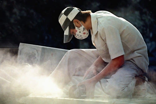 Ngôi làng 'biến' những khối đá thành tượng Phật ảnh 3
