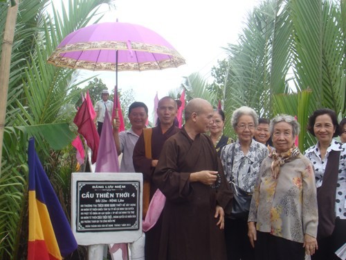 Sóc Trăng: Chùa Thiên Thới khánh thành 4 cây cầu nông thôn ảnh 7 Sóc Trăng: Chùa Thiên Thới khánh thành 4 cây cầu nông thôn ảnh 7