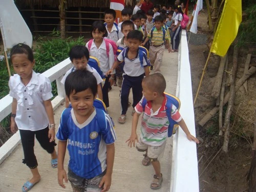 Sóc Trăng: Chùa Thiên Thới khánh thành 4 cây cầu nông thôn ảnh 9 Sóc Trăng: Chùa Thiên Thới khánh thành 4 cây cầu nông thôn ảnh 9